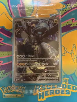 Ascended Hero’s N’s Zekrom 031 Promo Pokemon Center Stamped Promo SEALED - Image 1