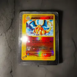 Pokemon TCG Charizard 39/165 Expedition Base Set 2002 Reverse Holo Rare 🔥🐉🐲🔥 - Image 1