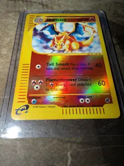 Pokemon TCG Charizard 39/165 Expedition Base Set 2002 Reverse Holo Rare 🔥🐉🐲🔥 - Image 4
