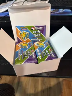 1 Factory Box of 50 Sealed Pokemon Play League Prize Packs Series Seven 7 - Image 1