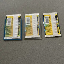Pokemon BASE SET Booster Pack Wrappers x3 - 1999 - Image 2