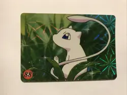 Pokemon Japanese Vending Prism Sticker Seel Mew #88 1996 - Image 2