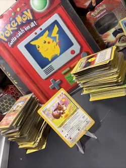 100 Lot Non Holo Pokemon Lot Vintage WOTC Base 1,2 Jungle Fossil No Energy LP-HP - Image 1