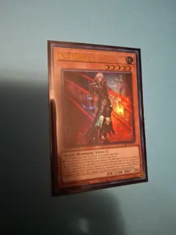 Yugioh! 1x K9-ØØ Lupis JUSH-EN034 Ultra Rare 1st Ed NM - Image 1