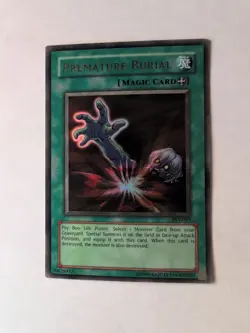 Premature Burial PSV-EN037 NM Unlimited Yugioh - Image 1