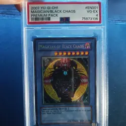 Yu-Gi-Oh! Premium Pack Magician of Black Chaos 2007 PP01-EN001 Unlimited PSA 4 - Image 1