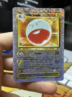 #2 Electrode 22/110 Legendary Collection 2002 Reverse Holo Pokemon Card TCG - Image 5