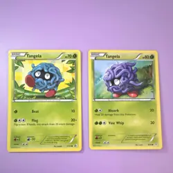 Pokemon TCG Tangela 2 Card Lot 2013, 2015 - Image 1