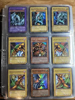 Yu-Gi-Oh! TCG 594 Card Lot & Binder Holo Secret Ultra Ultimate Rare Vintage LP - Image 1