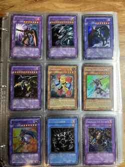 Yu-Gi-Oh! TCG 594 Card Lot & Binder Holo Secret Ultra Ultimate Rare Vintage LP - Image 3