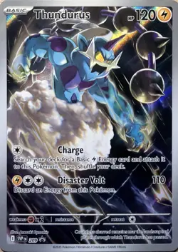 Thundurus Holo Promo SV: Scarlet & Violet Promo Cards 209 NM - Image 1