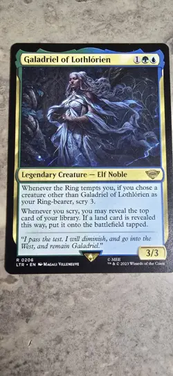 Galadriel of Lothlorien Universes Beyond: the Lord of the Rings Rare MTG NM - Image 1