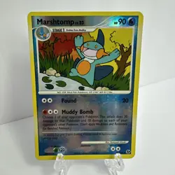 Marshtomp 46/106 Uncommon Reverse Holo Pokemon Great Encounters MP - Image 1