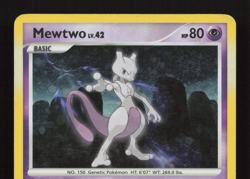 Pokemon TCG Mewtwo 11/146 Legends Awakened Holo Rare 2008 MP - Image 3