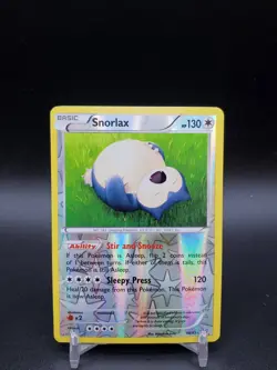 Snorlax 58/83 Generations Reverse Holo MP/LP Pokemon Card - Image 1