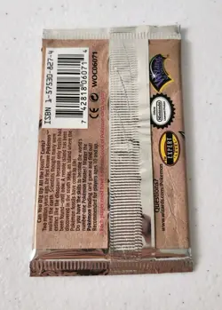 21.22g - HEAVY Pokemon TCG Fossil Set Booster Pack *NEW/SEALED* - Zapdos Art - Image 3