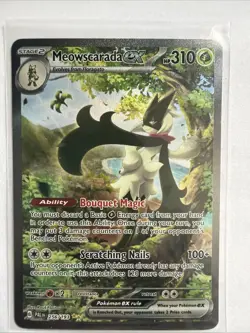 Pokemon TCG Meowscarada EX Paldea Evolved Special Illustration Rare - Image 1