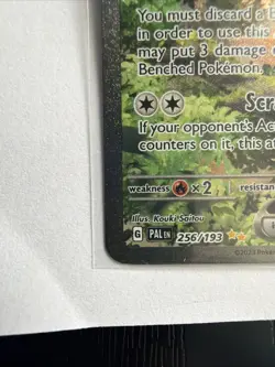 Pokemon TCG Meowscarada EX Paldea Evolved Special Illustration Rare - Image 4