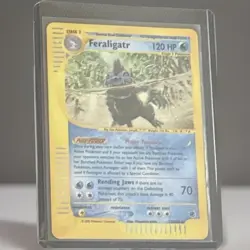 Pokemon TCG Feraligatr Expedition Base Set Holo Card 12/165 Regular Rare - Image 1