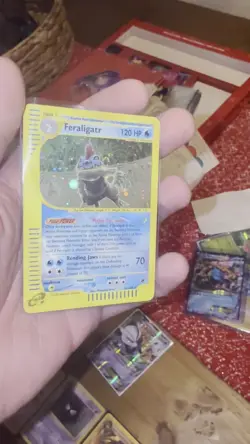 Pokemon TCG Feraligatr Expedition Base Set Holo Card 12/165 Regular Rare - Image 2