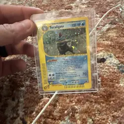 Pokemon TCG Feraligatr Expedition Base Set Holo Card 12/165 Regular Rare - Image 3