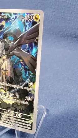 Pokemon TCG N's Zekrom 031 Black Star Promo Ascended Hero's ETB NM-M Centered! - Image 5