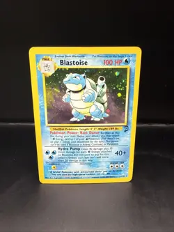 Pokemon Blastoise 2/130 Base Set 2 Holo - Image 3