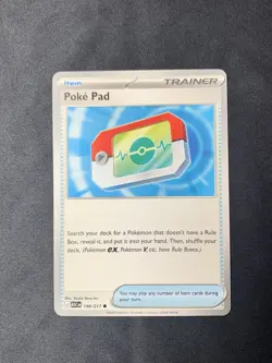 Poke Pad 198/217 Ascended Heroes (IN HAND Ready to Ship) Pokemon Trainer NM - Image 1