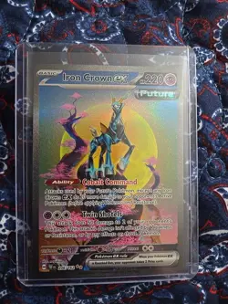Pokemon TCG Iron Crown EX 206/162 SV05 Temporal Forces Near Mint Or Better! - Image 1