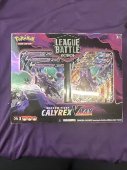 Pokemon TCG: Shadow Rider Calyrex VMAX League Battle Deck Game - Image 2