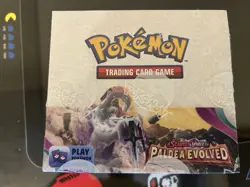 Pokemon TCG Scarlet & Violet Paldea Evolved Booster Box SEALED - Image 1