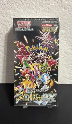 Japanese Pokemon Shiny Treasure ex Booster Box SV4a SEALED - Image 1