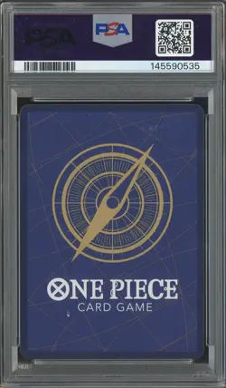 2024 One Piece OP08 EN Manga Alternate Art #118 Silvers Rayleigh PSA 10 GEM MINT - Image 3