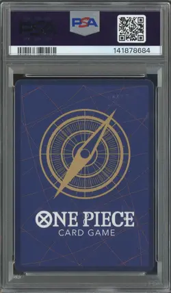 2025 One Piece OP13 EN Wanted Alternate Art #118 Monkey D. Luffy PSA 10 GEM MINT - Image 3