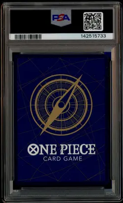 2025 One Piece OP13 Japanese #119 Portgas D. Ace Red Manga Alternate Art PSA 10 - Image 3