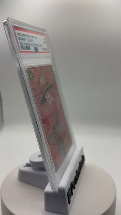2025 One Piece OP13 EN Red Manga Alternate Art #118 Monkey D. Luffy PSA 9 MINT - Image 2