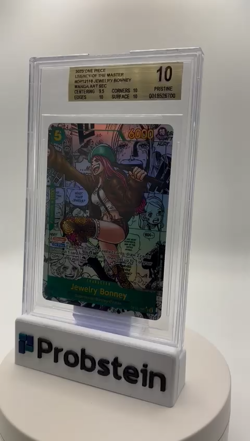 2025 One Piece Legacy Of The Master #OP12118 Jewelry Bonney Manga BGS 10 - Image 2