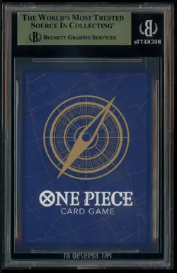 2022-24 One Piece Promos EN OP01-070 Dracule Mihawk Treasure Cup Top 8 BGS 10 - Image 3