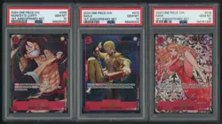 Lot (6) 2024 One Piece Chinese 1st Anniversary Set PSA 10 w/ Nami Serial #0198 - Image 3