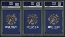 Lot (6) 2024 One Piece Chinese 1st Anniversary Set PSA 10 w/ Nami Serial #0198 - Image 4