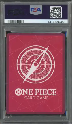 2022 One Piece OP01 EN Alternate Art Errata #002 Trafalgar Law PSA 10 GEM MINT - Image 3