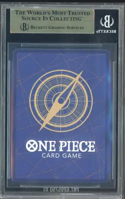 2025 One Piece Promos ST01012 Monkey D Luffy 3rd Anniversary Winner Prize BGS 10 - Image 3