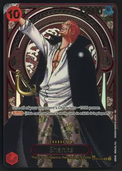 One Piece TCG Shanks Gold Foil Anniversary OP13 - Image 1