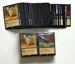Disney Lorcana Rise Of The Floodborn Complete Set of Commons & Uncommons 126 - Image 1