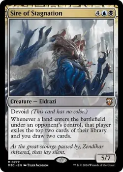 ~ Sire of Stagnation ~ NM ~ Commander: Modern Horizons 3 ~ MTG ~ - Image 1