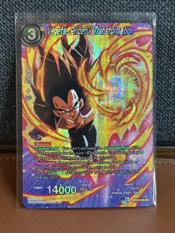 Dragon Ball Super Card Game Vegeta, Prideful Transformation BT10-105 Foil - Image 1