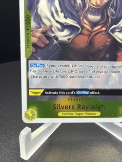 One Piece Silvers Rayleigh OP14-108: Character Card, Counter +1000, 6000 Power - Image 5