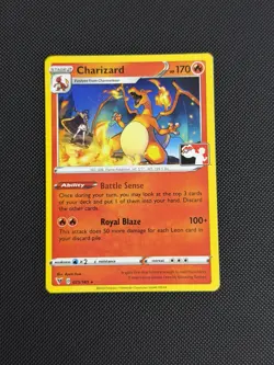 Charizard 025/185 Prize Pack Series Cards Regular Pokemon - Image 1