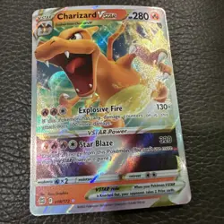 Pokemon TCG Charizard VSTAR 018/172 Swsh09 Brilliant Stars Full Art Holo Card 🔥 - Image 2