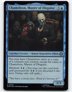Chameleon, Master of Disguise #27, Foil Magic the Gathering card - Image 1